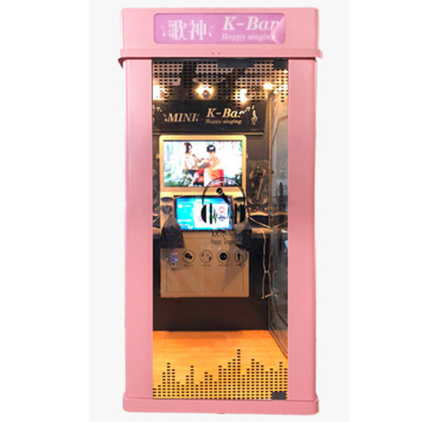 Karaoke mini KTV booth( pink color)